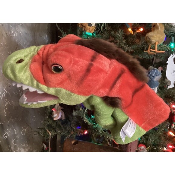 Dinosaur Hand Puppet Lot 2 Aurora Plus 1 Unbranded T Rex Pretend Play Toys - Picture 9 of 16